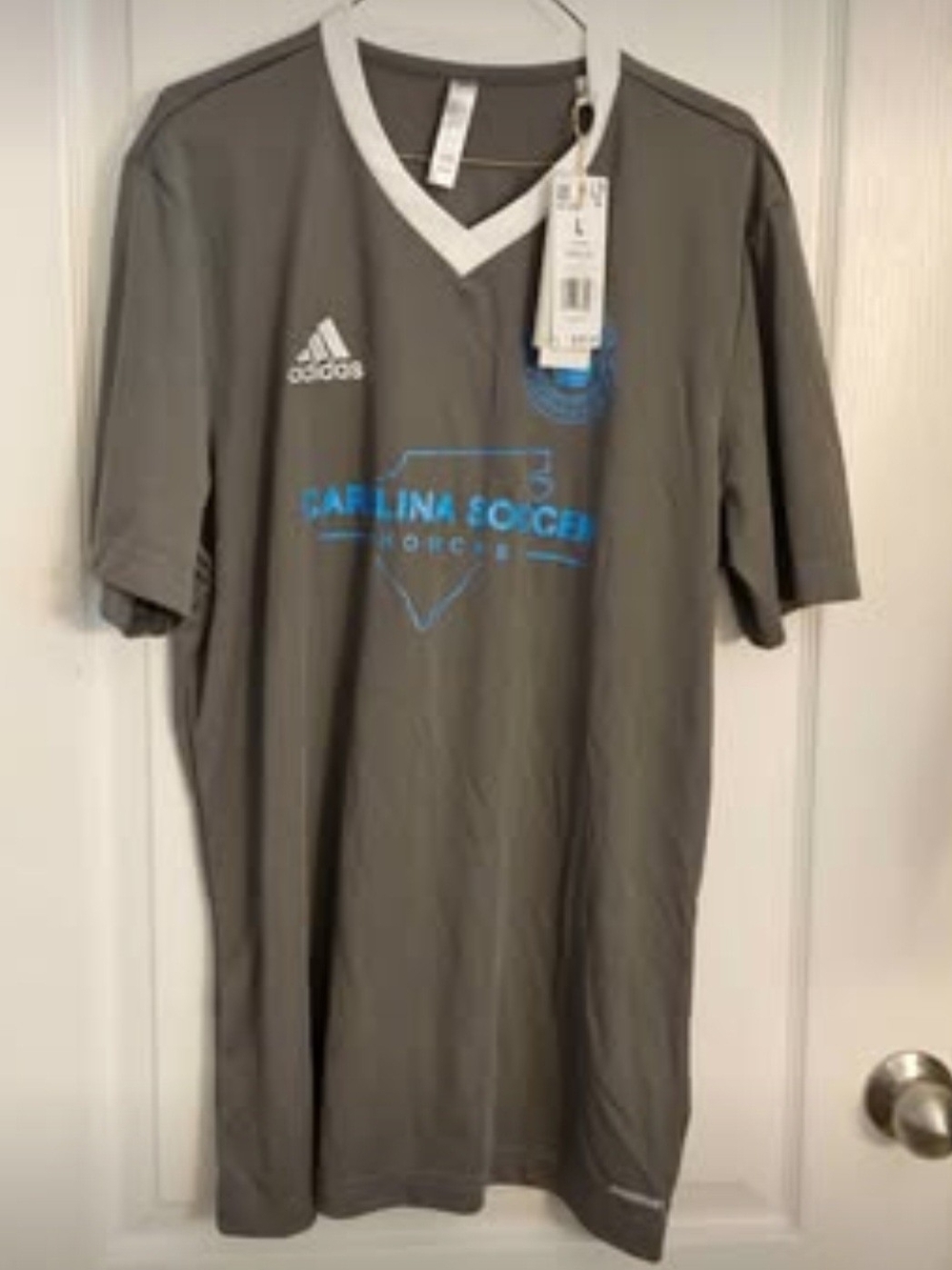 Adidas Charlotte Football Club Jersey Carolina Soccer Showcase Mens Large NWOT